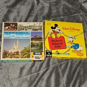 Vintage Disney 8 Mm Movies In Box.